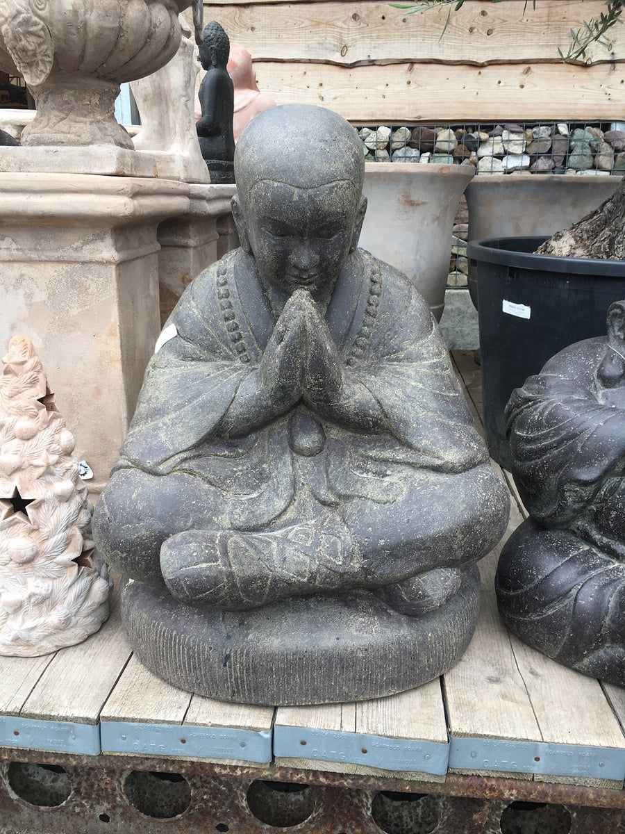 Sitting Monk - Garden Ornaments - Windyridge Garden Centre