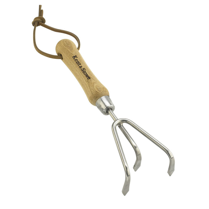 SS Hand 3 Prong Cultivator