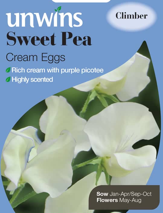 Sweet Pea Cream Eggs