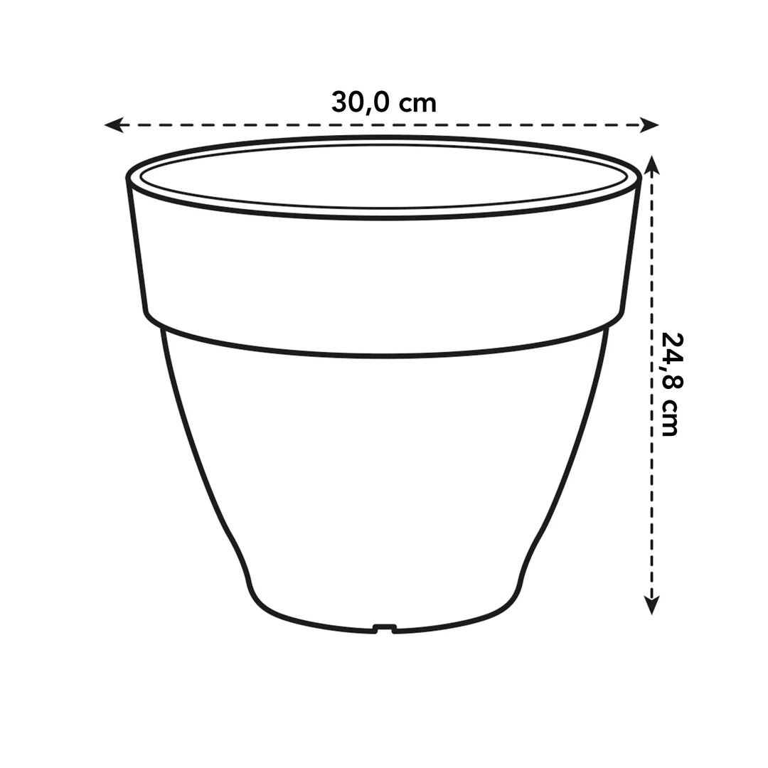 Vibia Campana Round Pot Ø30cm Living Concrete