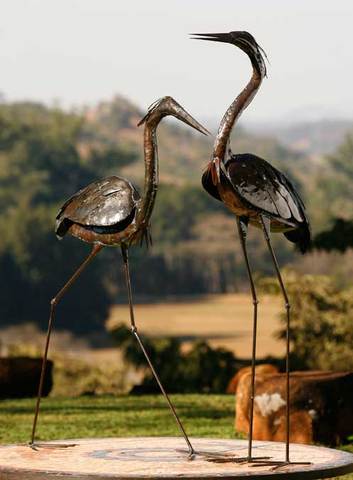 walking Goliath Heron Large H 127 cm